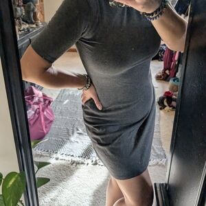 J Crew Elegant Gray Women's Dress
